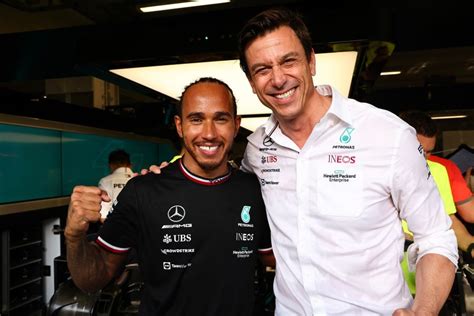 toto wolff and lewis hamilton