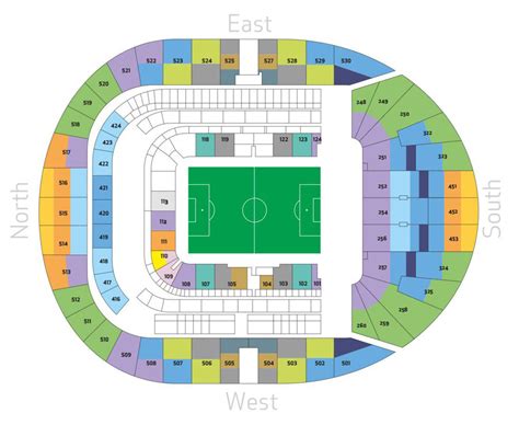 tottenham fc stadium seating plan