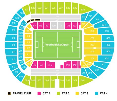 tottenham stadium seating capacity