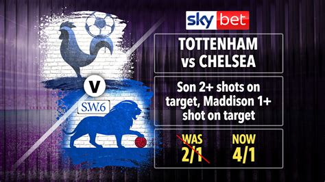 tottenham v chelsea odds