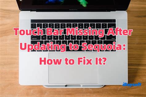 Touch Bar Server Missing