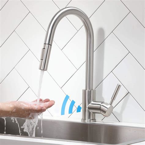 Touch Free Kitchen Sink Faucet