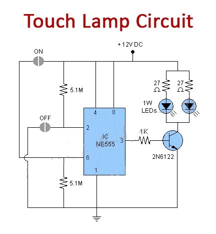 Touch Lamp Circuit