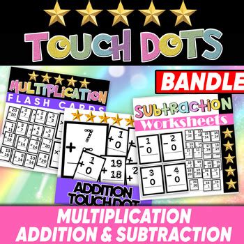 Touch Math Worksheets For 1St Grade