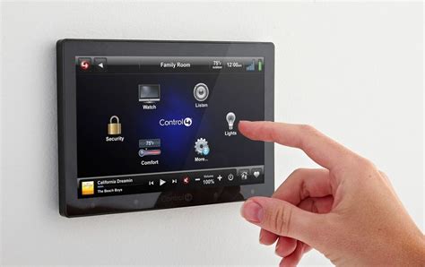 touch screen home security review