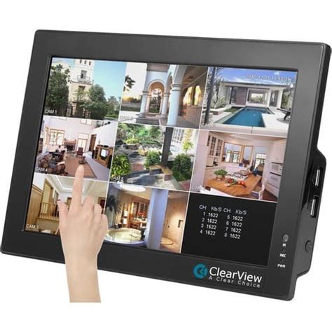 Touch Screen Security Monitor