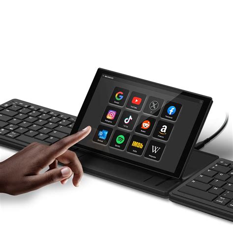 Touch Screen With A Keyboard