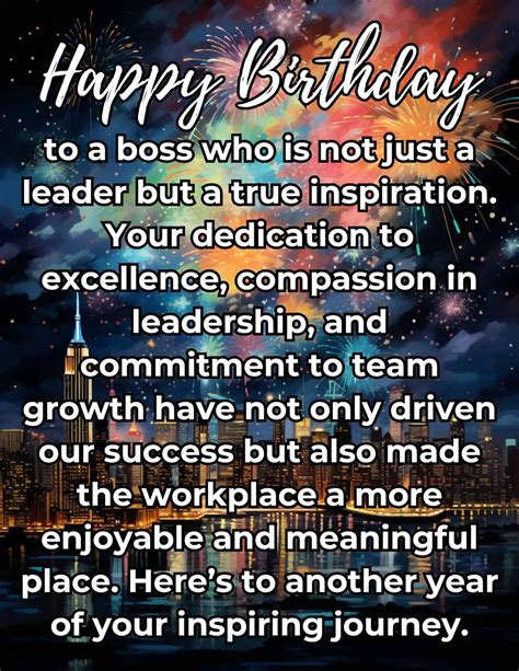 touching birthday wishes for a boss male