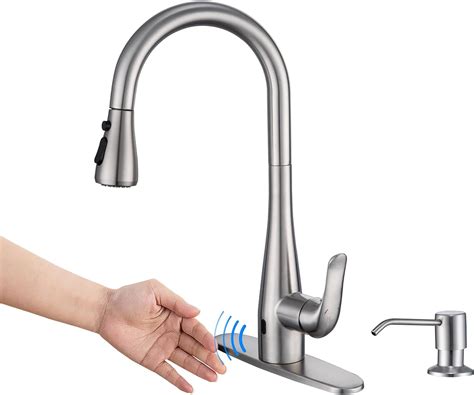 Touchless Kitchen Faucet Low Profile