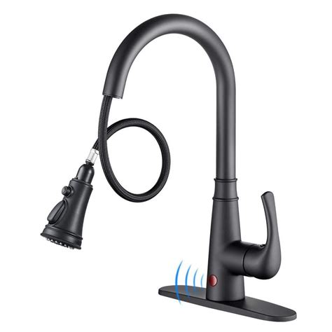 Touchless Kitchen Faucet With Pull-Out Spray