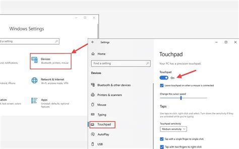 Touchpad Laptop Instellingen
