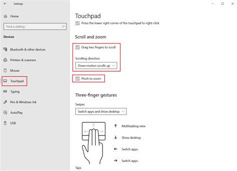 touchpad laptop scroll not working