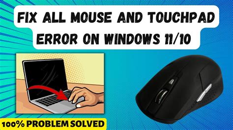 Touchpad Mouse Won't Work