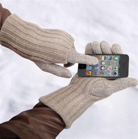 Touchscreen Cashmere Gloves