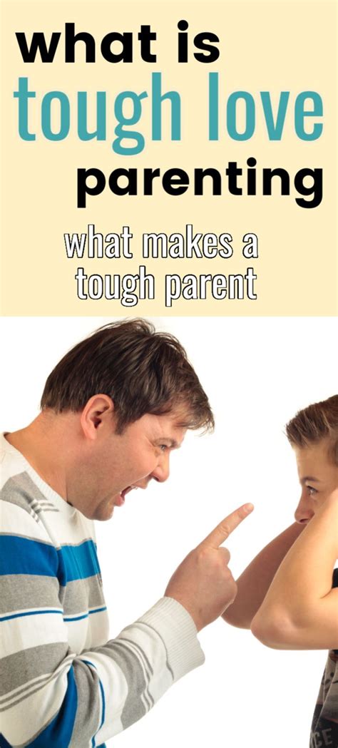 Tough Love Parenting Actions Have Consequences StoneHouse Tough