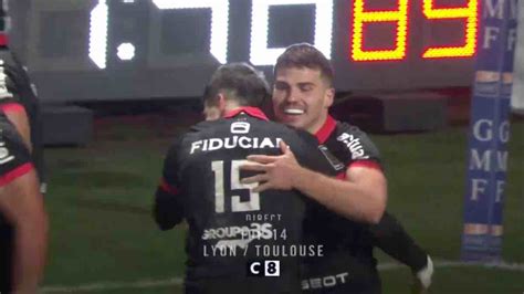 toulouse lyon rugby score