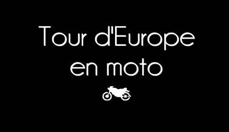 Tour du monde à moto : c'est parti