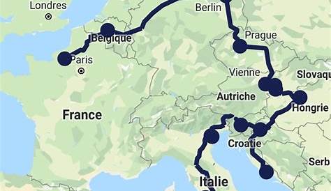 Tour d'Europe à vélo | Voyages en voiture, Europe, Voyage europe