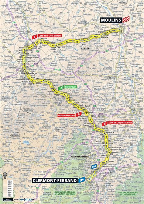 tour de france 2023 road detail route map