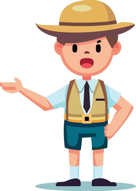 tour guide explaining art