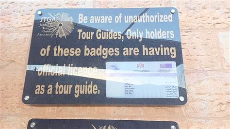 Tour guide warning