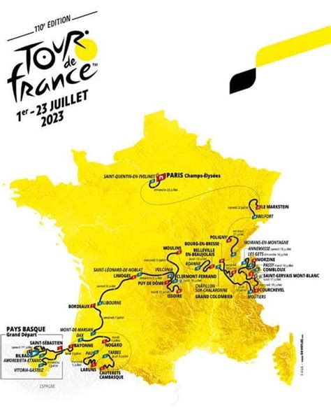tour of france 2023 stages