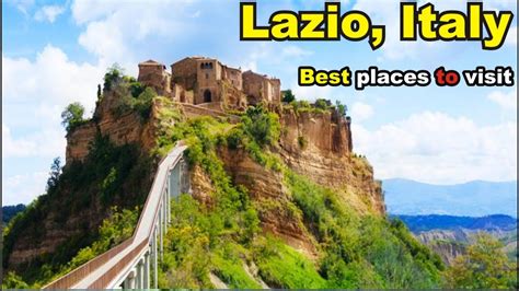 tourist attractions in lazio italy