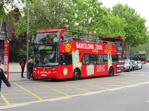tourist bus in barcelona