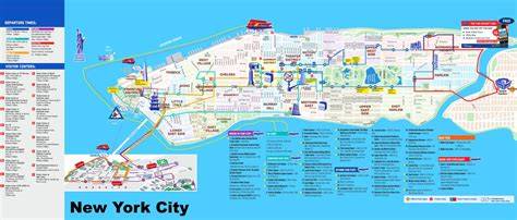 tourist guide map