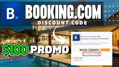 tours code promo booking.com
