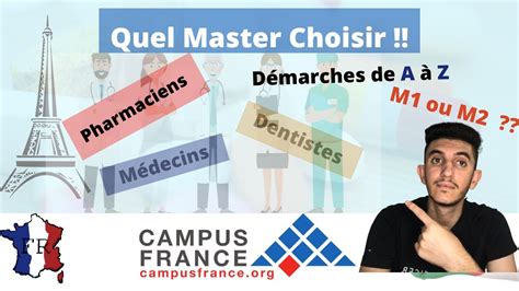 tous les masters en france