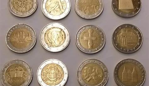 Quelles sont les pièces de 2 euros les plus rares
