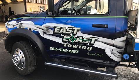 Tow Truck Vinyl Wrap Custom Commercial Vehicle s & Graphics By HOD