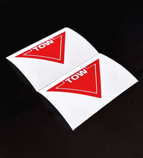 Tow Hook Decal