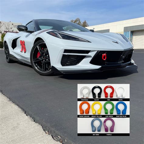Tow Hooks For C8 Corvette