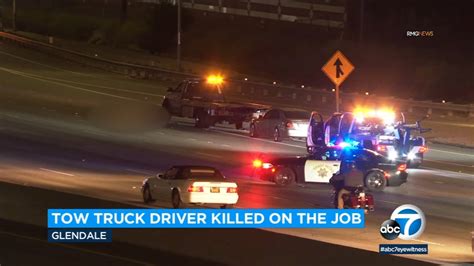 tow truck driver hit and killed