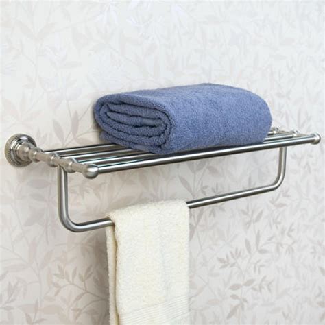 Bath Towel Shelf Rack / Bathroom accessories High quality chrome