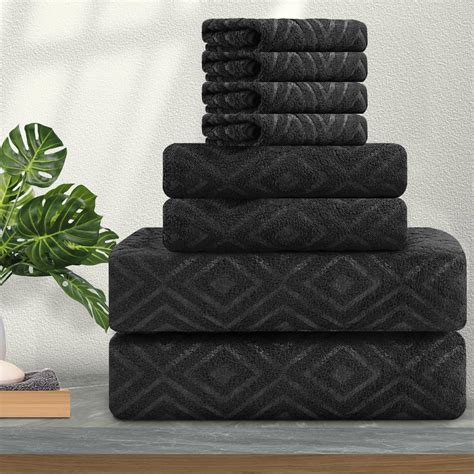 Towel Sets Black