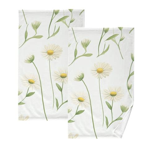 Towels With Daisies