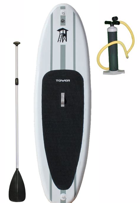 Tower Paddle Boards iRace 12'6" Inflatable SUP Package Amazon.ca