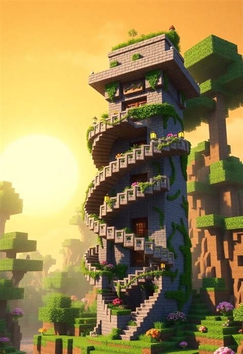 Tower Design Minecraft
