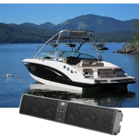 Tower Speakers On A Boat