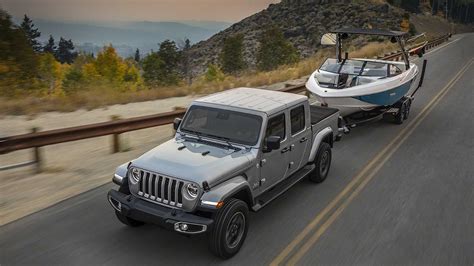 towing capacity of 2020 jeep gladiator