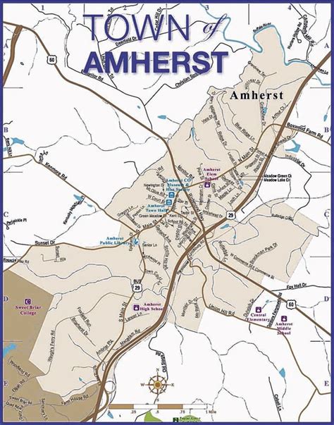 town of amherst nh map