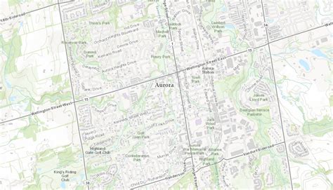 town of aurora interactive zoning map