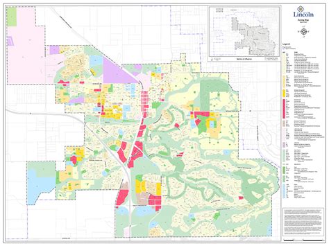 town of lincoln zoning map