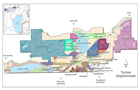 town of truckee map