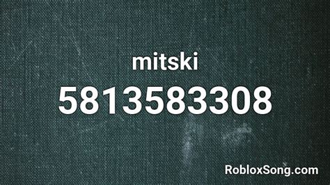 townie - mitski Roblox ID