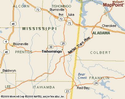 towns in tishomingo county ms