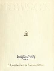 Towson Course Catalog